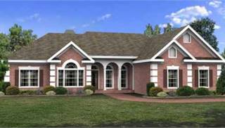 Elegant Colonial House Plans by DFD House Plans